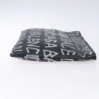 Pre-owned Balenciaga Black Leather Clutch Bag ()