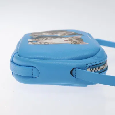 Pre-owned Balenciaga Everyday Blue Leather Shoulder Bag ()