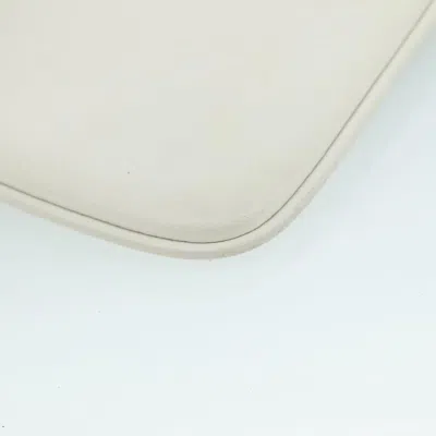 Pre-owned Balenciaga Everyday White Leather Clutch Bag ()