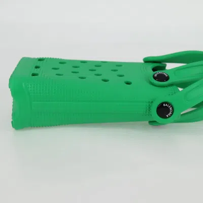 Pre-owned Balenciaga Green Rubber Shoulder Bag ()