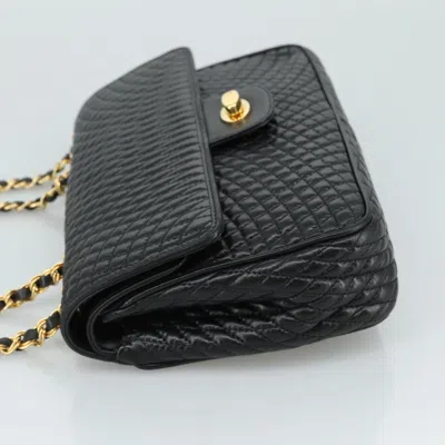 Pre-owned Bally Black Leather Shoulder Bag ()