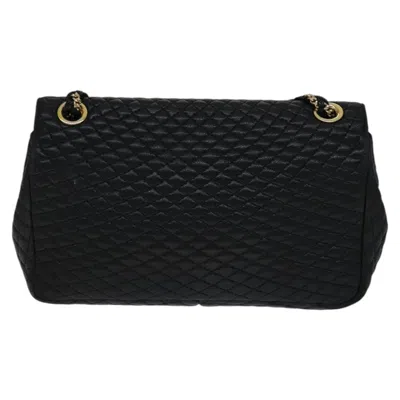 Pre-owned Bally Black Leather Shoulder Bag ()