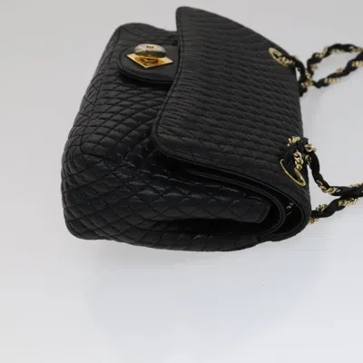 Pre-owned Bally Black Leather Shoulder Bag ()