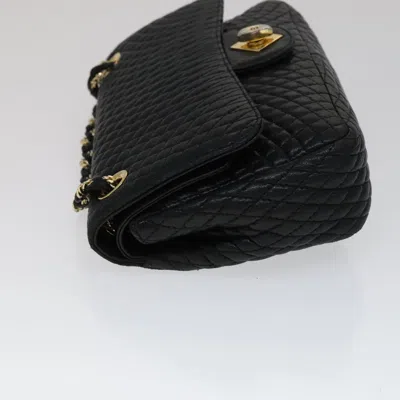 Pre-owned Bally Black Leather Shoulder Bag ()