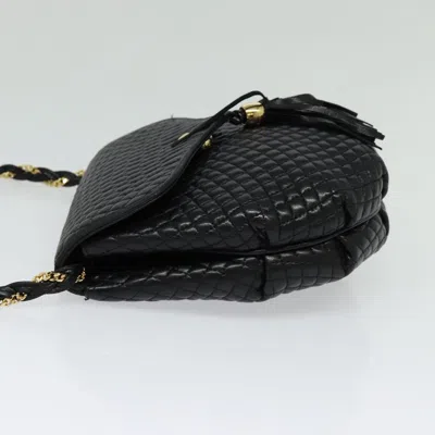 Pre-owned Bally Black Leather Shoulder Bag ()