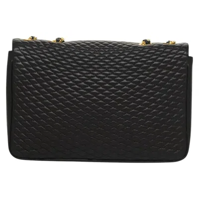 Pre-owned Bally Black Leather Shoulder Bag ()