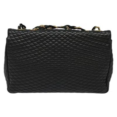 Pre-owned Bally Black Leather Shoulder Bag ()