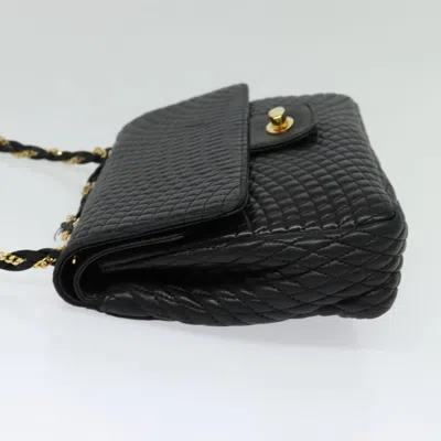 Pre-owned Bally Black Leather Shoulder Bag ()