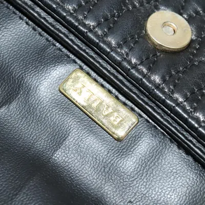 Pre-owned Bally Black Leather Shoulder Bag ()
