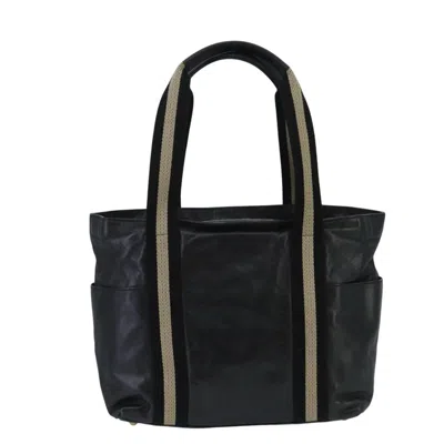 Pre-owned Bally Black Leather Tote Bag ()