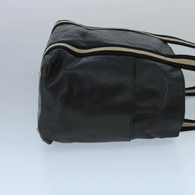 Pre-owned Bally Black Leather Tote Bag ()