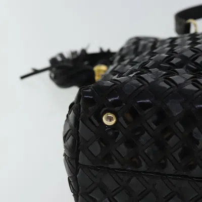 Pre-owned Bally Black Patent Leather Shoulder Bag ()