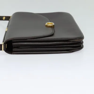Pre-owned Bally Brown Leather Shoulder Bag ()