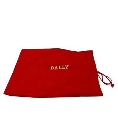 Pre-owned Bally Dark Brown Leather Canvas Tote Bag ()