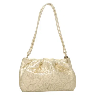 Pre-owned Bally Gold Leather Shoulder Bag ()