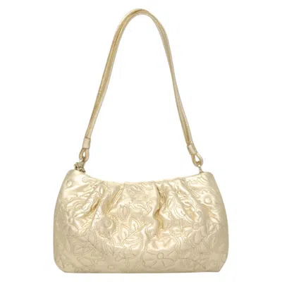 Pre-owned Bally Gold Leather Shoulder Bag ()