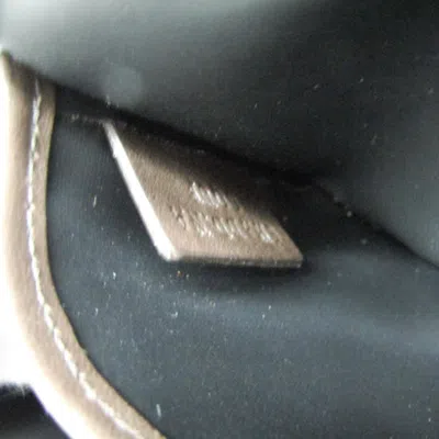 Pre-owned Bally Khaki Canvas Shoulder Bag () In Brown