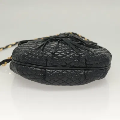 Pre-owned Bally Navy Leather Shoulder Bag () In Blue