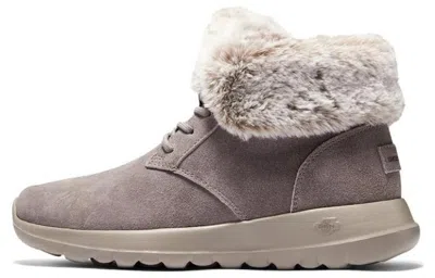Skechers (wmns)  On The Go Joy - Plush Dreams 'dark Taupe' In Brown