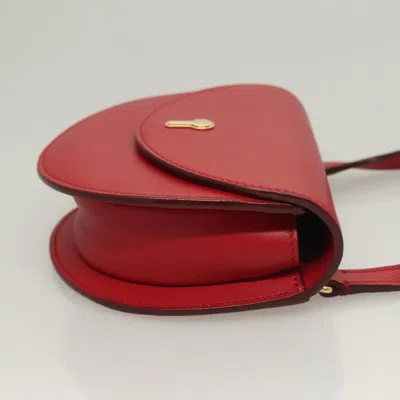 Pre-owned Bally Red Leather Shoulder Bag ()