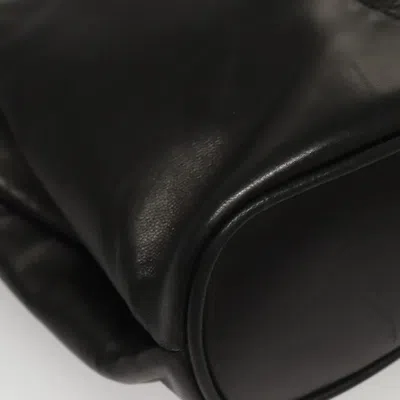 Pre-owned Bally Quilted Black Leather Shoulder Bag ()