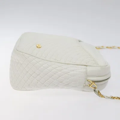 Pre-owned Bally White Leather Shoulder Bag ()