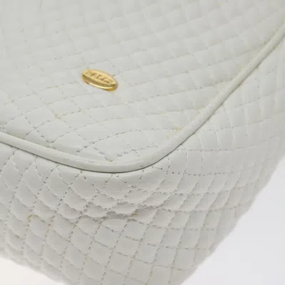 Pre-owned Bally White Leather Shoulder Bag ()
