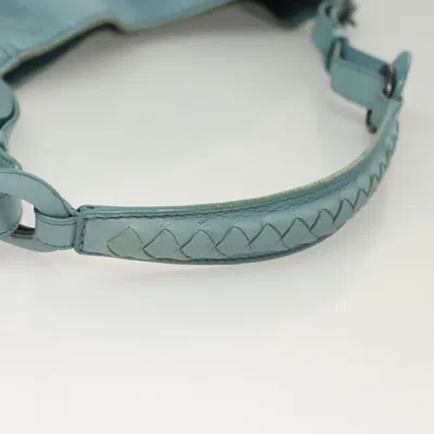 Pre-owned Bottega Veneta -- Blue Leather Shoulder Bag ()