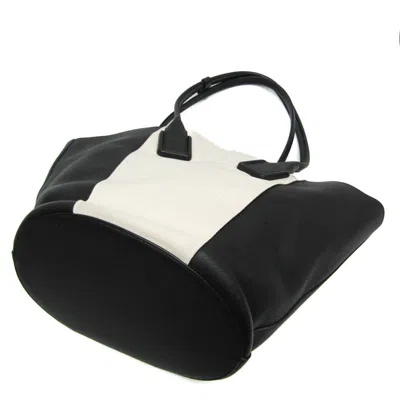 Pre-owned Bottega Veneta Basket Black Leather Tote Bag ()