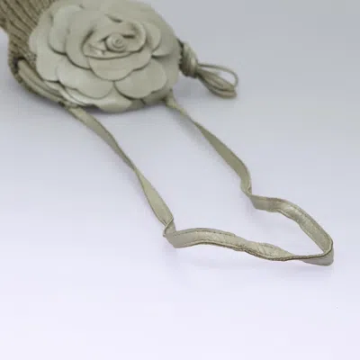 Pre-owned Bottega Veneta Beige Leather Shoulder Bag () In Sand