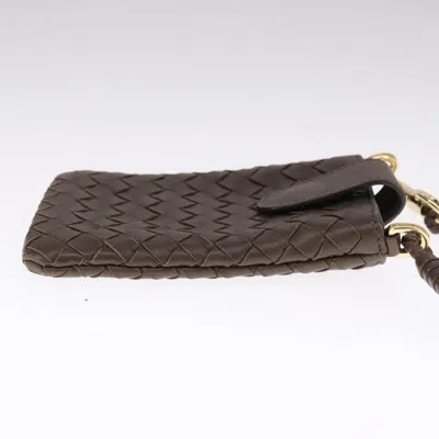 Pre-owned Bottega Veneta Brown Leather Clutch Bag ()
