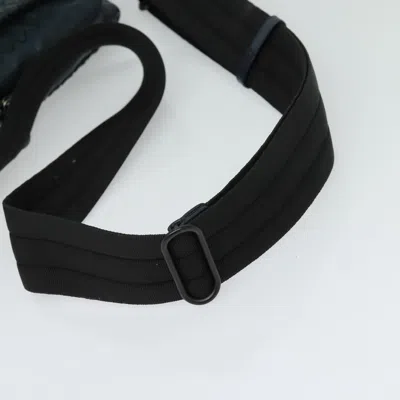 Pre-owned Bottega Veneta Intrecciato Blue Leather Shoulder Bag ()