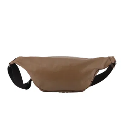 Pre-owned Bottega Veneta Intrecciato Brown Leather Shoulder Bag ()