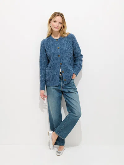 Alex Mill Agnes Sweater In Donegal Frost In Blue
