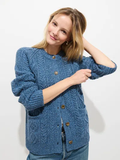 Alex Mill Agnes Sweater In Donegal Frost In Blue