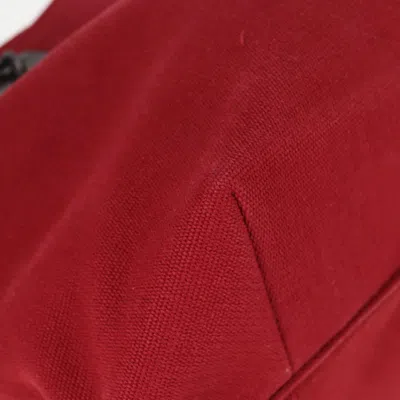 Pre-owned Bottega Veneta Red Canvas Tote Bag ()
