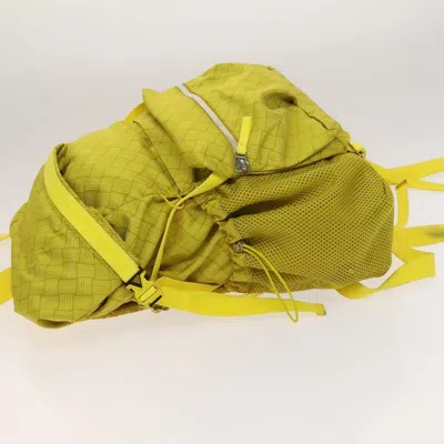 Pre-owned Bottega Veneta Trekking Yellow Nylon Backpack Bag ()