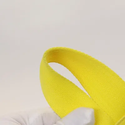 Pre-owned Bottega Veneta Trekking Yellow Nylon Backpack Bag ()