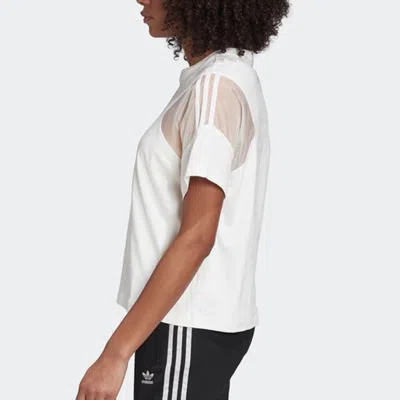 Adidas Originals (wmns) ( Angelababy )  Sports Short Sleeve White