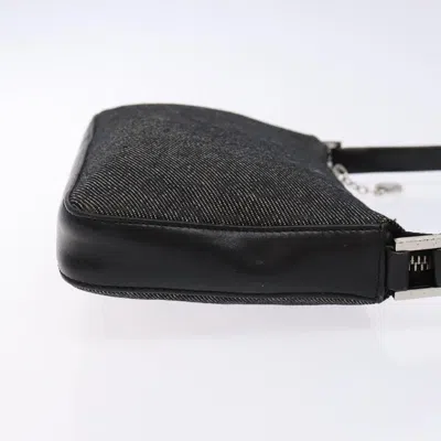 Pre-owned Bulgari Black Canvas Shoulder Bag ()