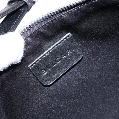 Pre-owned Bulgari Black Canvas Shoulder Bag ()