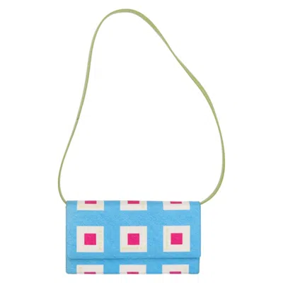 Pre-owned Bulgari Blue Canvas Shoulder Bag ()