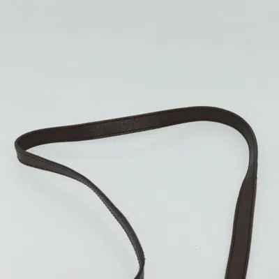 Pre-owned Bulgari Logo Mania Beige Canvas Shoulder Bag () In Sand