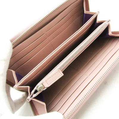 Pre-owned Bulgari Pink Leather Wallet  ()