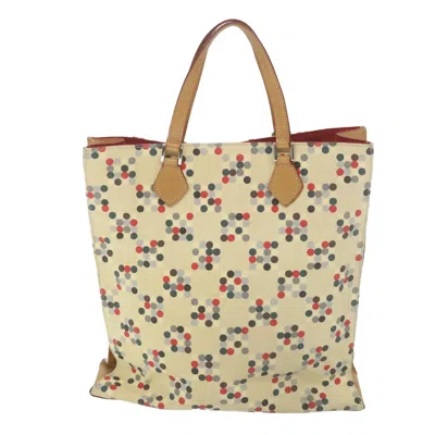 Pre-owned Burberry Beige Canvas Tote Bag () In Sand