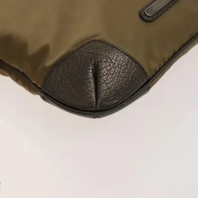 Pre-owned Burberry Beige Nylon Shoulder Bag () In Sand
