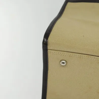 Pre-owned Burberry Black Label Beige Canvas Tote Bag () In Sand