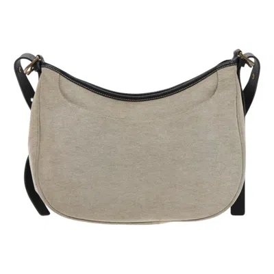 Pre-owned Burberry Blue Label Beige Canvas Shoulder Bag () In Sand