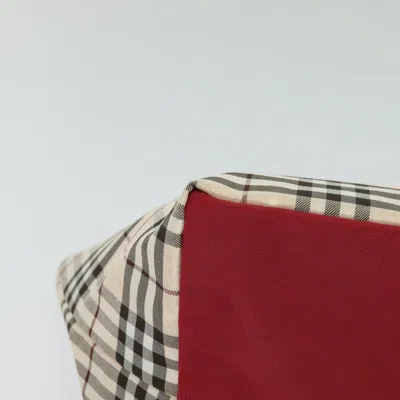 Pre-owned Burberry Blue Label Beige Nylon Tote Bag () In Sand