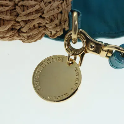 Pre-owned Burberry Blue Leather Shoulder Bag ()